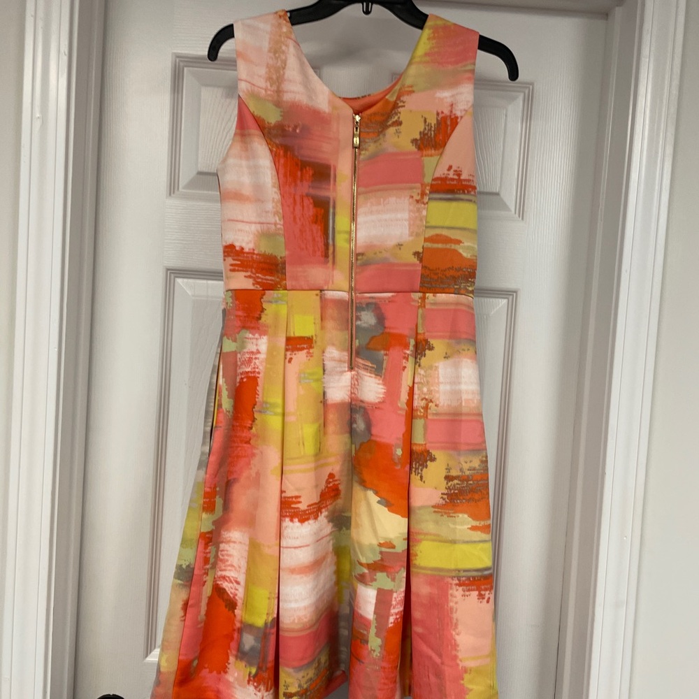 Colorful Abstract Dress - Picture 2 of 3
